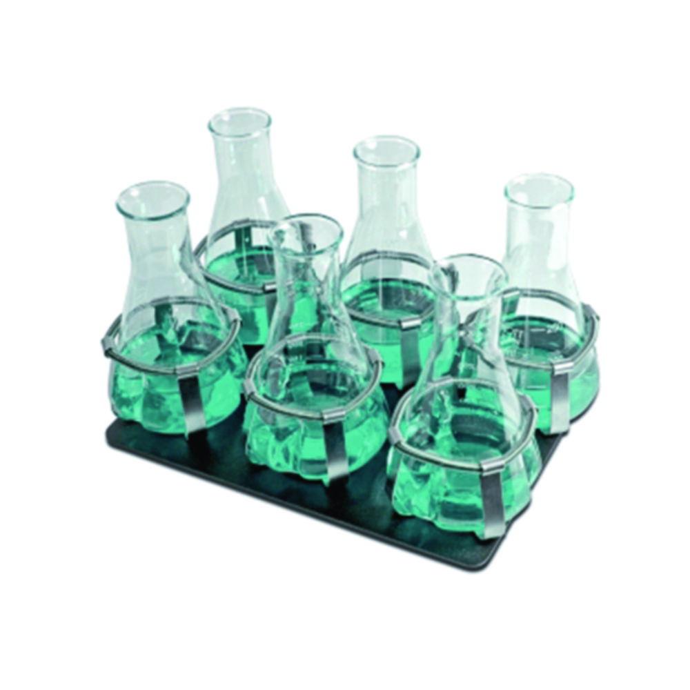 Grant Instruments Platform P6-250 with Clamps for 6x250 ml Flasks/400 ml Beakers