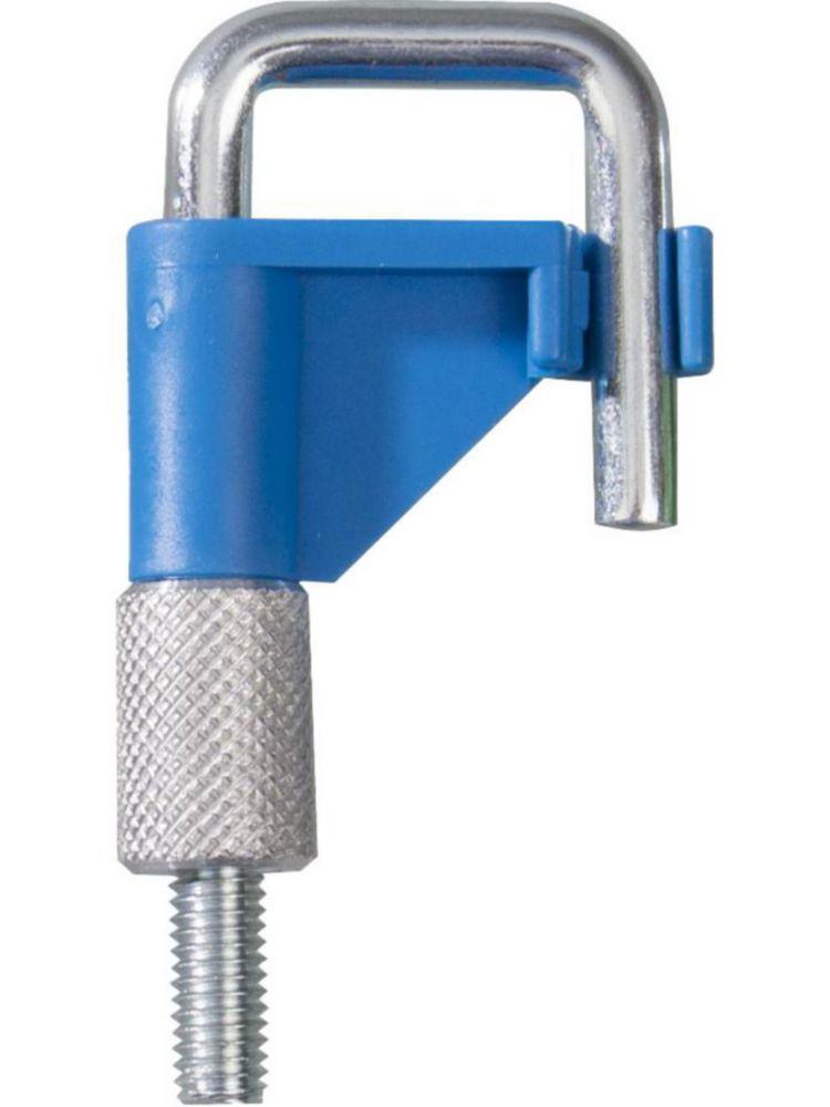 Bürkle Stop-It Tubing Clamp with Easy-Click Closure, Blue, for Tubes up to 15 mm Diameter