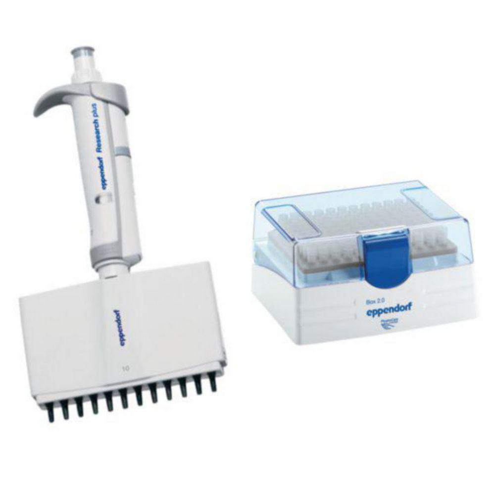 Eppendorf Research Plus 12-Channel Variable 0.5-10 µL, Medium Grey