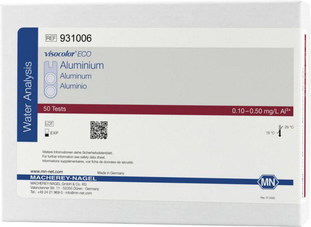 Macherey-Nagel Visocolor Eco Test Cutlery Aluminium

