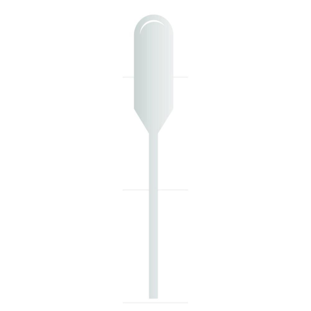 Thermo Samco Transfer Pipets 1.2 mL, Non-Sterile, Narrow Stem Sediment Pipette, Pack of 500