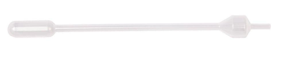 Ratiolab Pasteur-Plast Pipets 1.3 mL for Urine Analyses, 140 mm, Pack of 500

