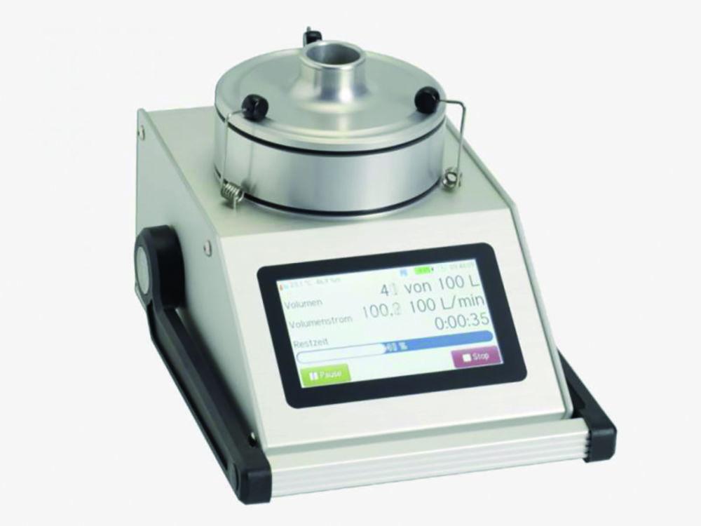 Microbiol. air sampler system MBASS30V3 with air sampler module LKS 100 and particle sampler module PS 30