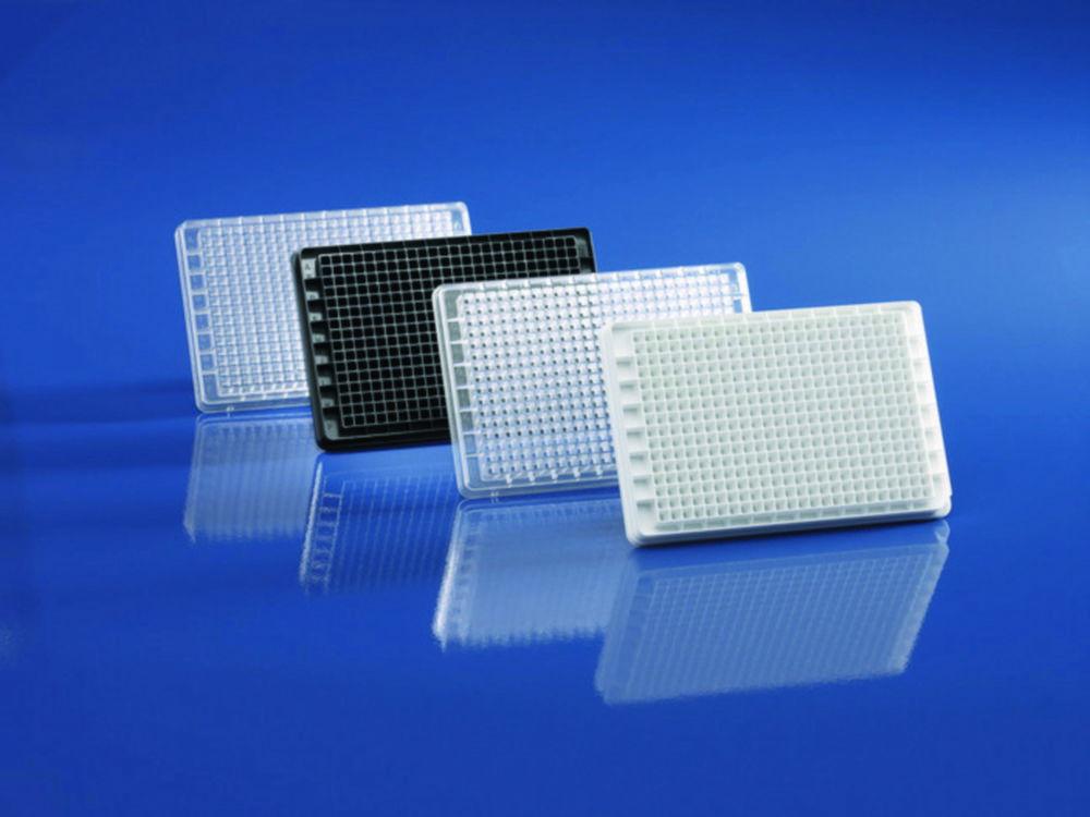BRAND Microplates PureGrade S 384-Well PS White Standard F-Bottom Sterile With Lid (Pack of 50)

