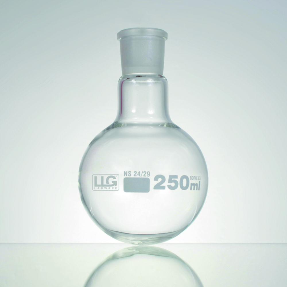 LLG Round Bottom Flask, 500 mL, NS 29/32, Boro 3.3, Pack of 2