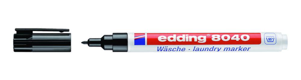 Edding Laundry Marker Black, Line Width 1 mm

