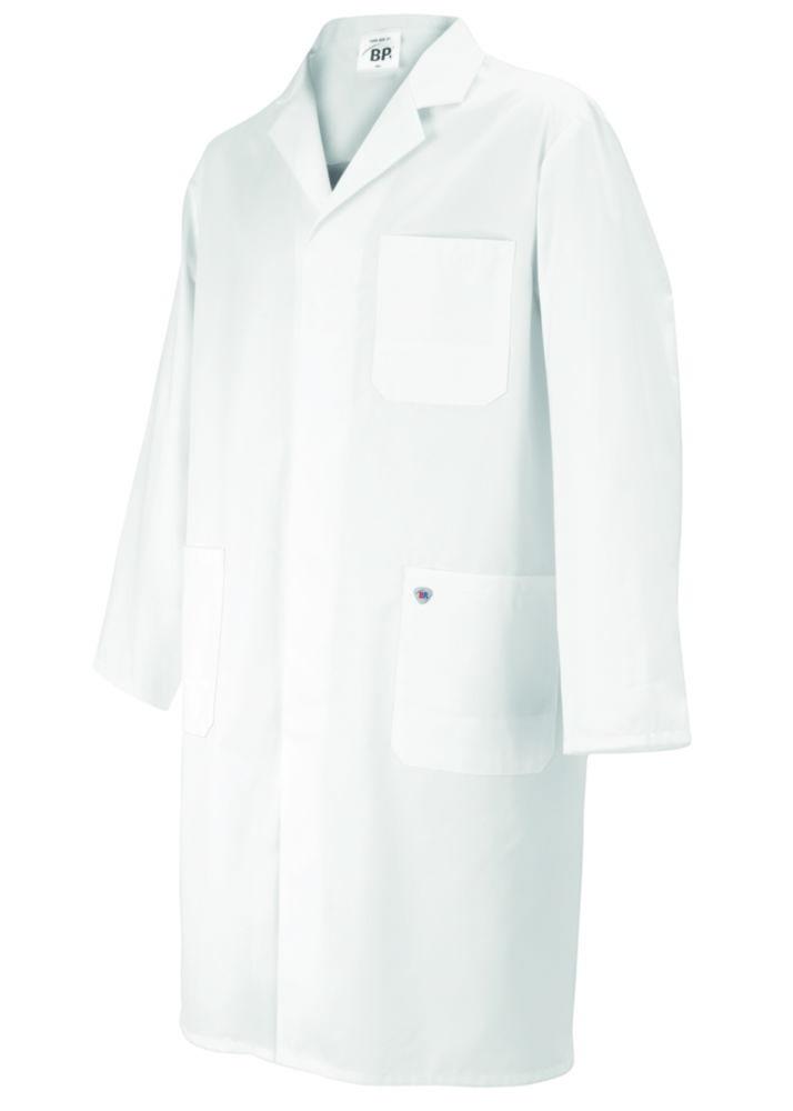 Bierbaum-Proenen BP Med & Care Men´s Coat Size 44n White, 100% Cotton
