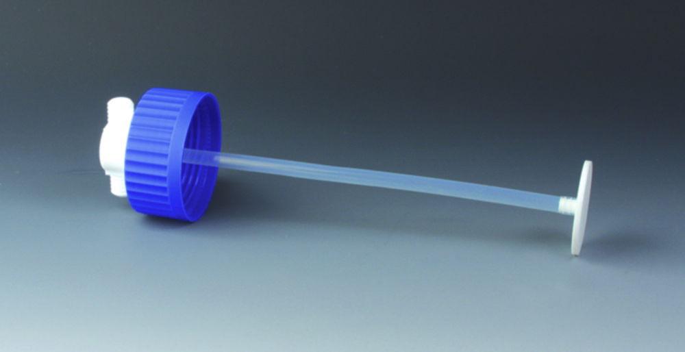 Bohlender Scrubber Adaptor for Bottles GLS 80, 2 x GL 18 PTFE