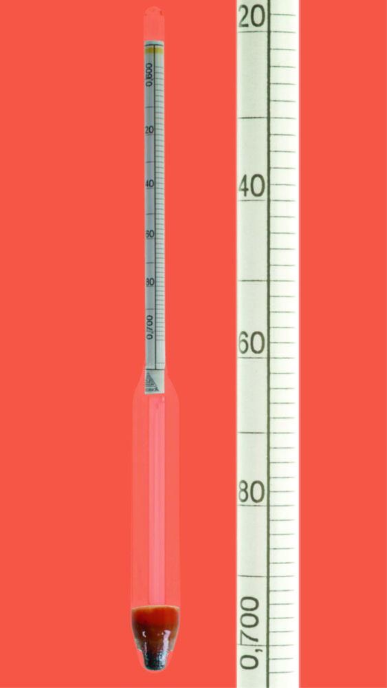 Amarell Density Hydrometer 1.200 - 1.300 Graduation 0.001 Without Thermometer
