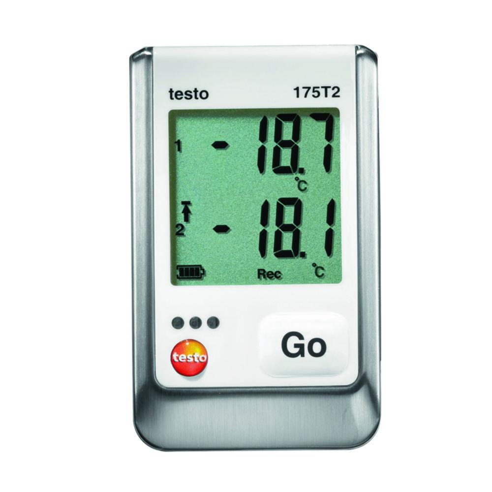 Testo Temperature Data Logger 175 T2 USB and SD Card Interface with Sensor Connection