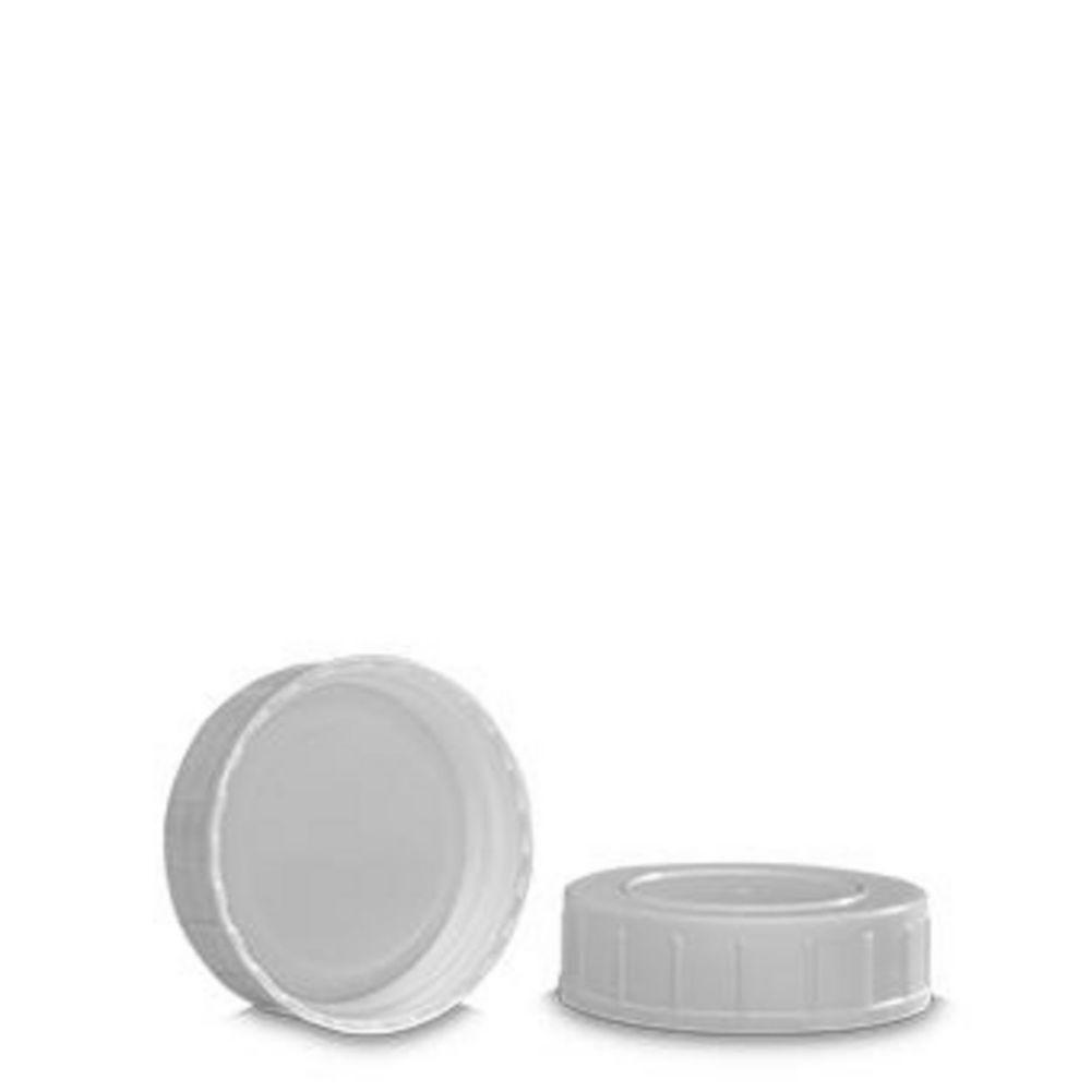 RIXIUS Screw Caps PP White with LDPE Insert GL55 (Pack of 800)