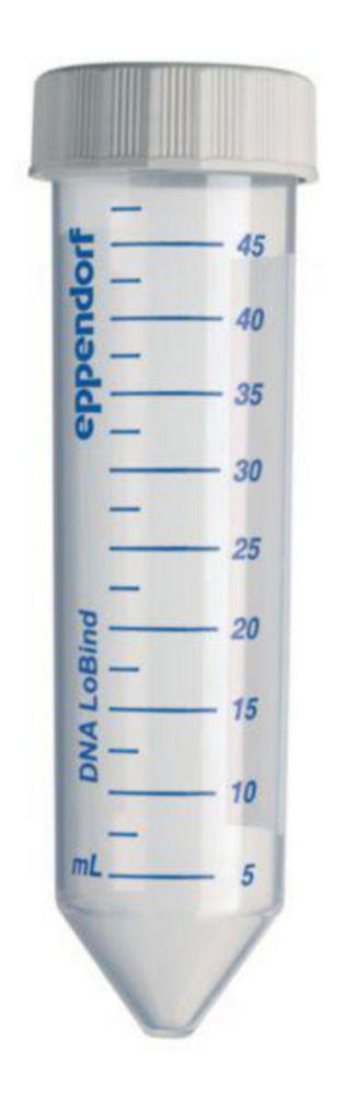 Eppendorf 50 mL Conical Tubes, DNA LoBind PCR, Clear Colourless, Pack of 200