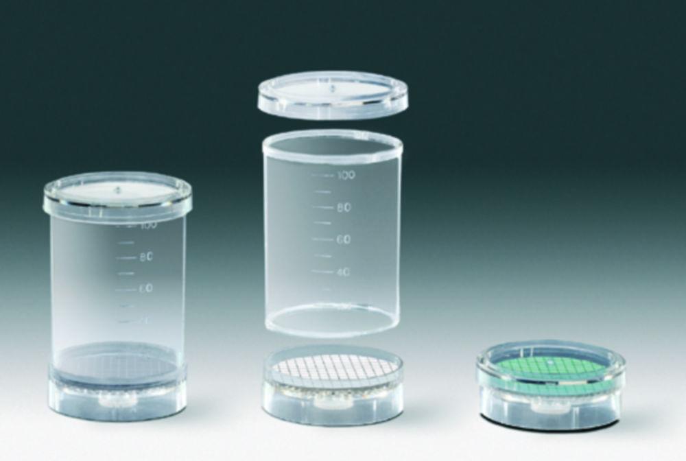 Sartorius BioSart 100 Monitor, Sterile, 0.45 µm, 47 mm, White Filter Colour