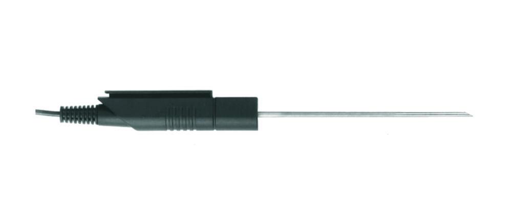 DOSTMANN Insertion Probe, 300x4mm for Measurement in Solid-Liquid Media, Stainless Steel, -100...-1100°C
