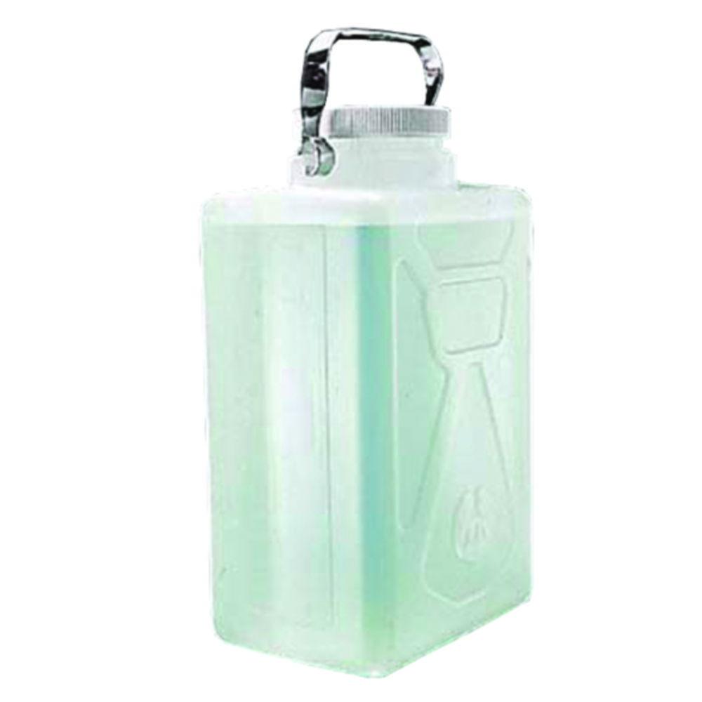 Thermo Nalgene Polypropylene Rectangular Carboy with Spigot, 9 L