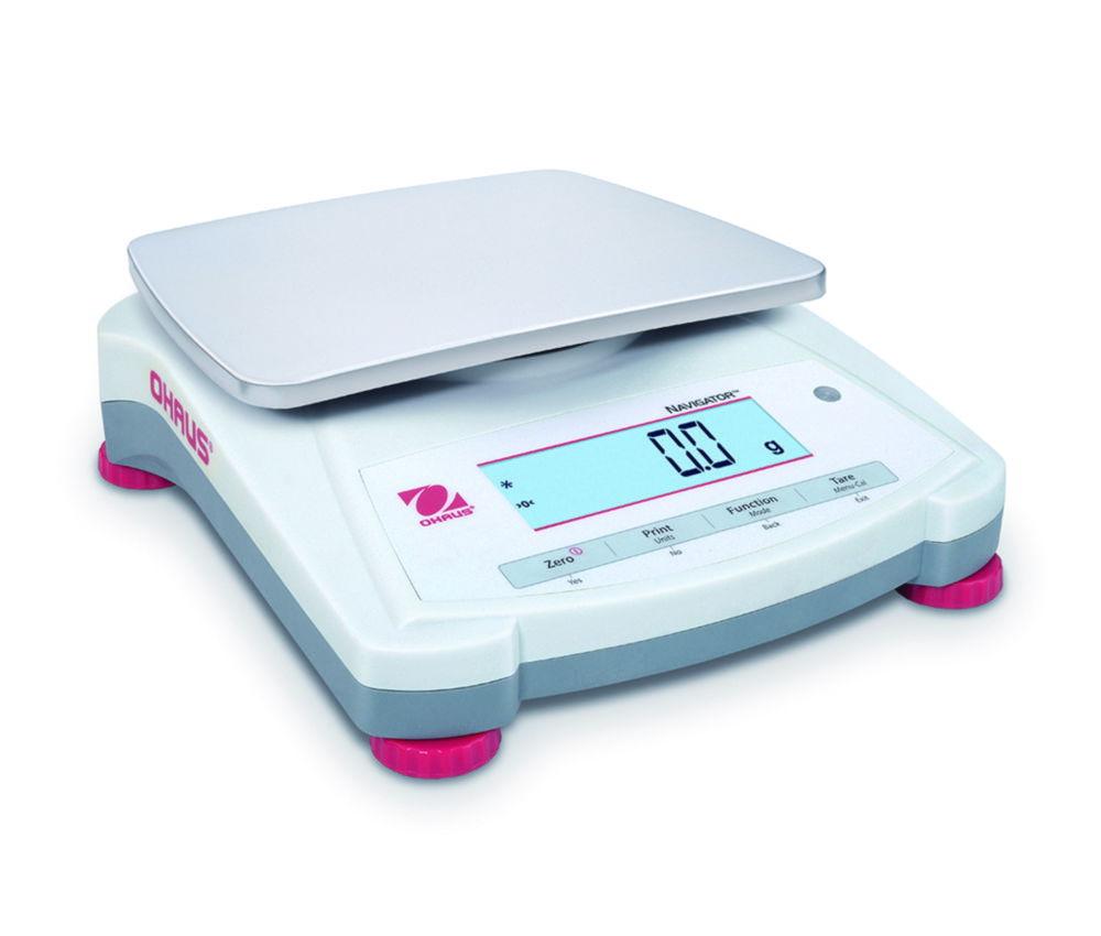 Ohaus Navigator NV2201 Portable Balance 2200 g / 0.1 g, Platform Dimensions 144 x 190 mm
