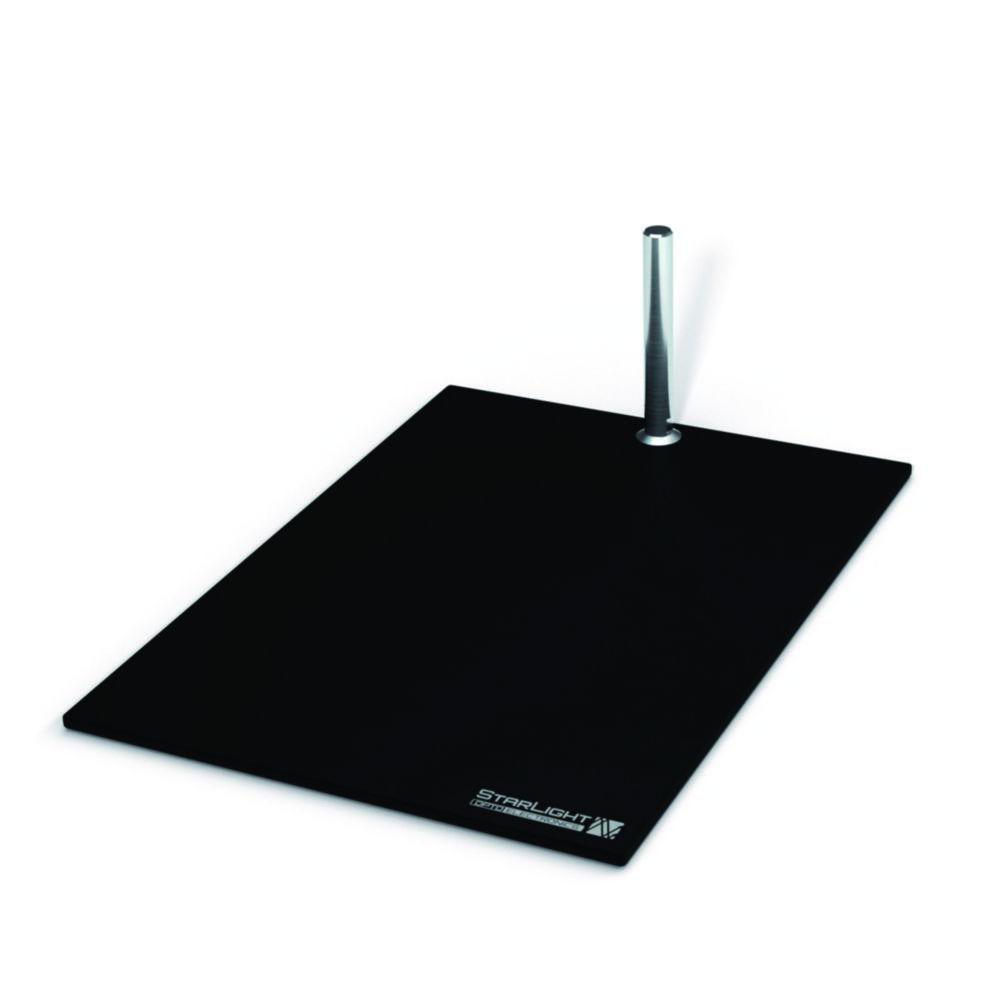 Stand Plate with fixing rod, 100 mm