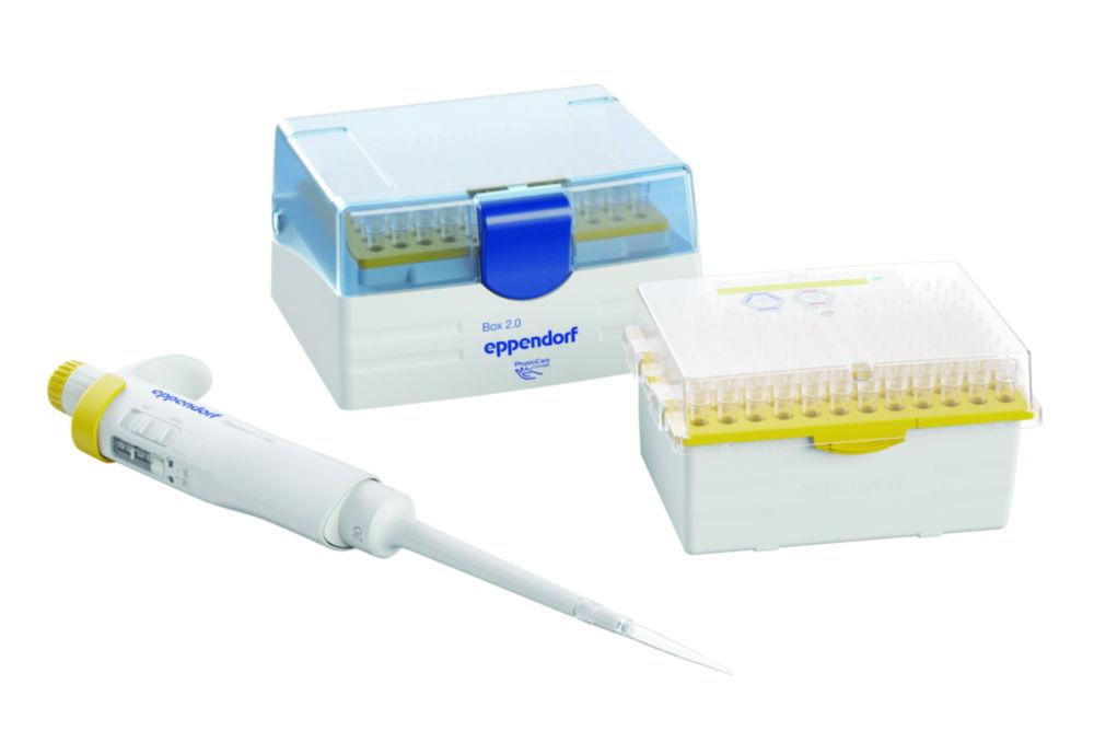 Eppendorf Research 3 Neo Pipette, Single Channel, Variable, 1–20 µL, Yellow, including epT.I.P.S.