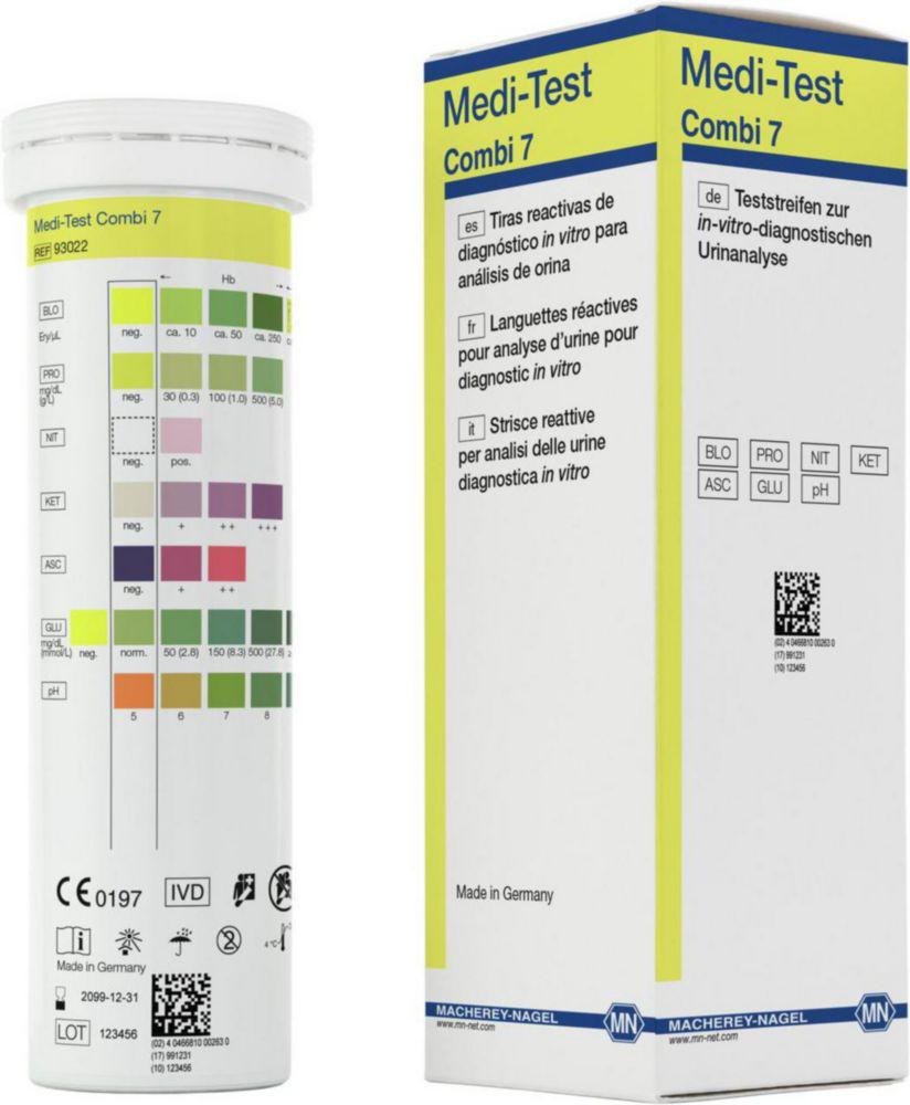 Macherey-Nagel MEDI-TEST Combi 7 Pack of 100 Strips

