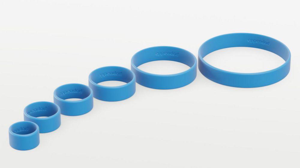 Eppendorf Colortag, 34 mm, Neon Blue, Pack of 5