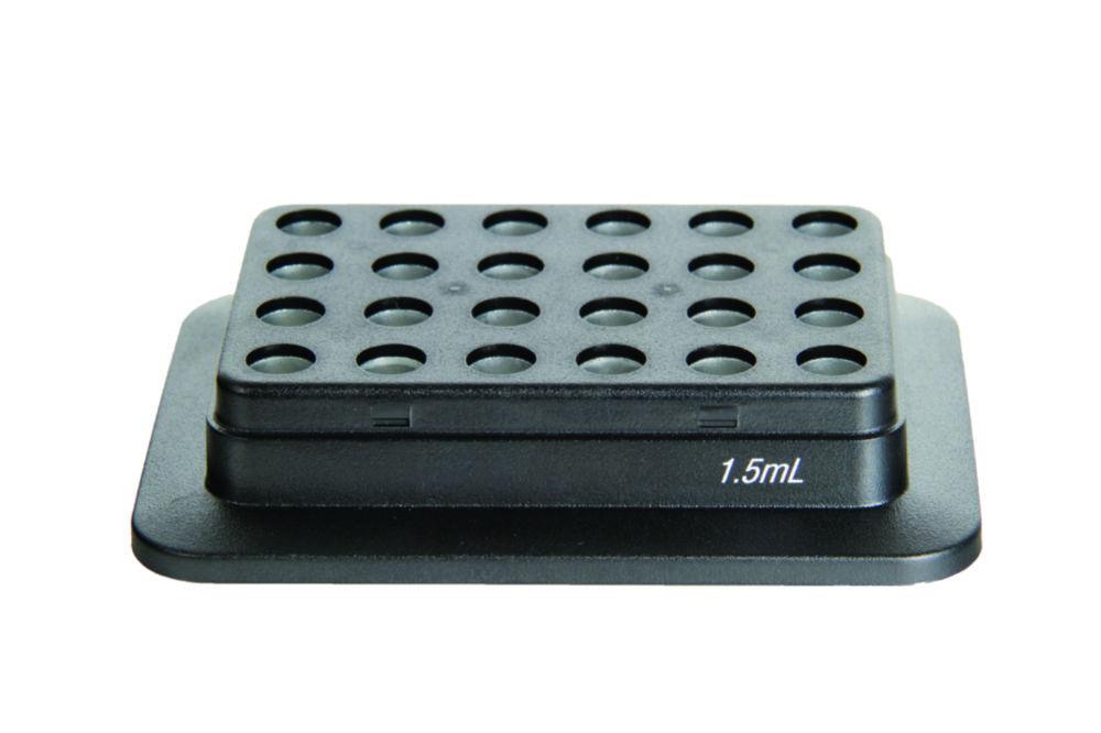 LLG Labware Heating Block for uniTHERMIX 1/2 Pro, Compatible with 2 mL Tubes, 24-Hole