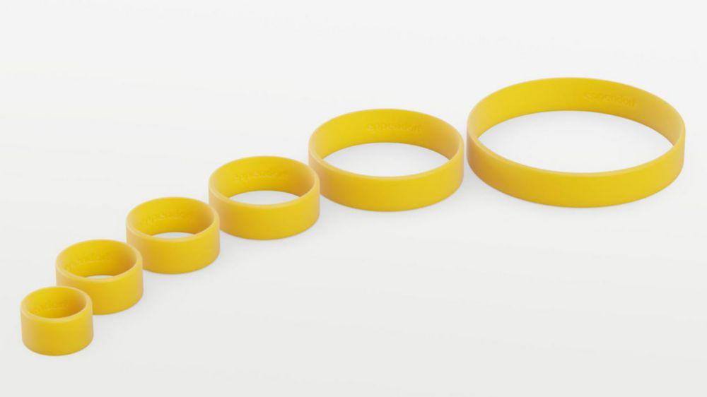 Eppendorf Colortag, 27 mm, Neon Yellow, Pack of 5