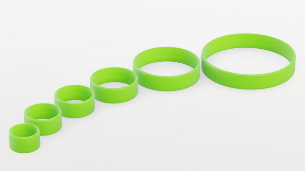 Eppendorf Colortag, 73 mm, Neon Green, Pack of 5