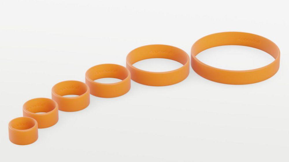 Eppendorf Colortag, 19 mm, Neon Orange, Pack of 10