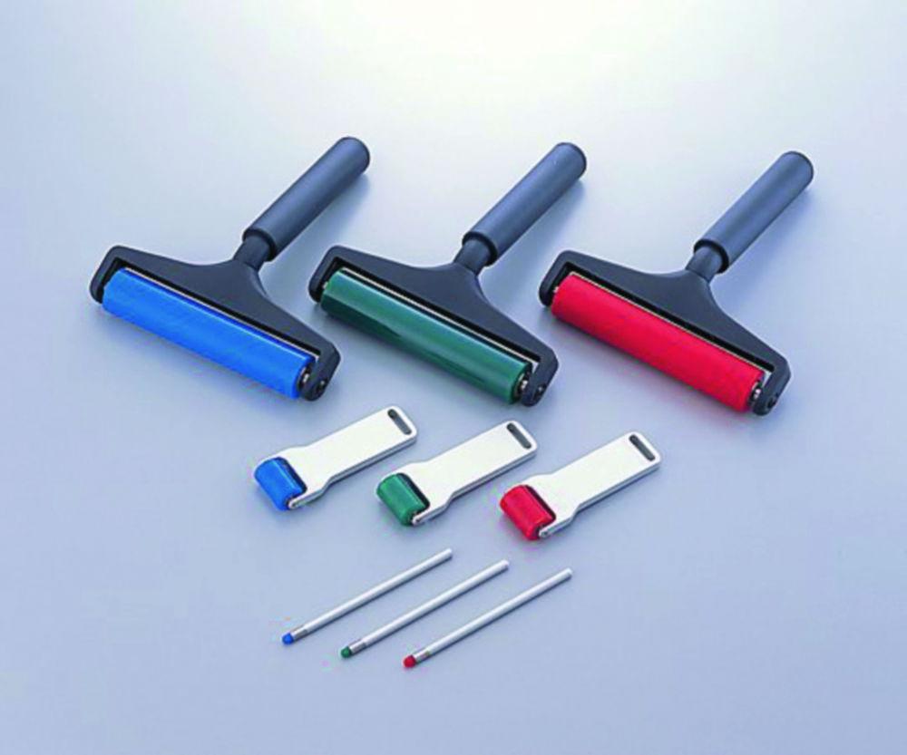 As One ASPURE Handcleaner Roller HR-150R, Strong Adhesion, 177x210xØ30 mm, Red, Pack of 1 Piece
