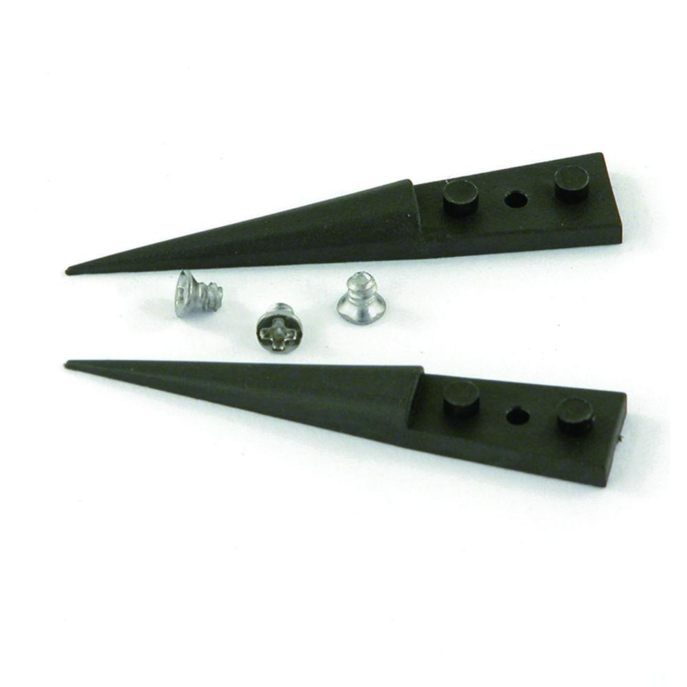 Ideal-tek Tip Set for Replaceable Tip Tweezers, Consisting of 2 Tips, 3 Screws for 6.266 879