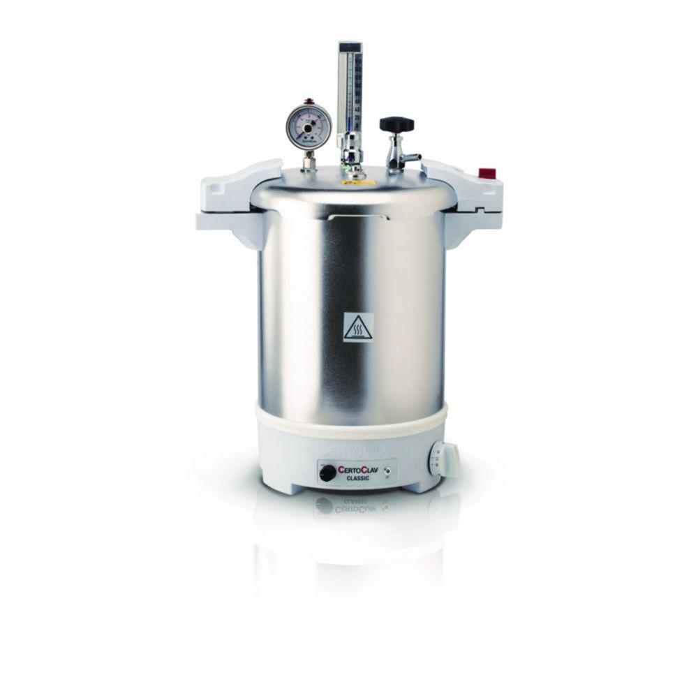 CertoClav Classic 125°C or 140°C, 18L Stainless Steel Autoclave
