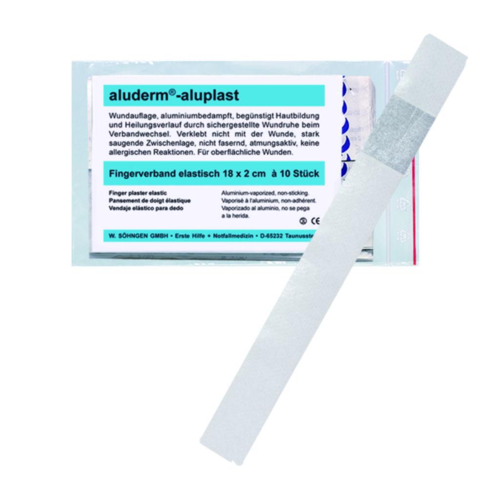 W.Söhngen Aluderm Aluplast Elastic Finger Bandage 180x20 mm Pack of 10

