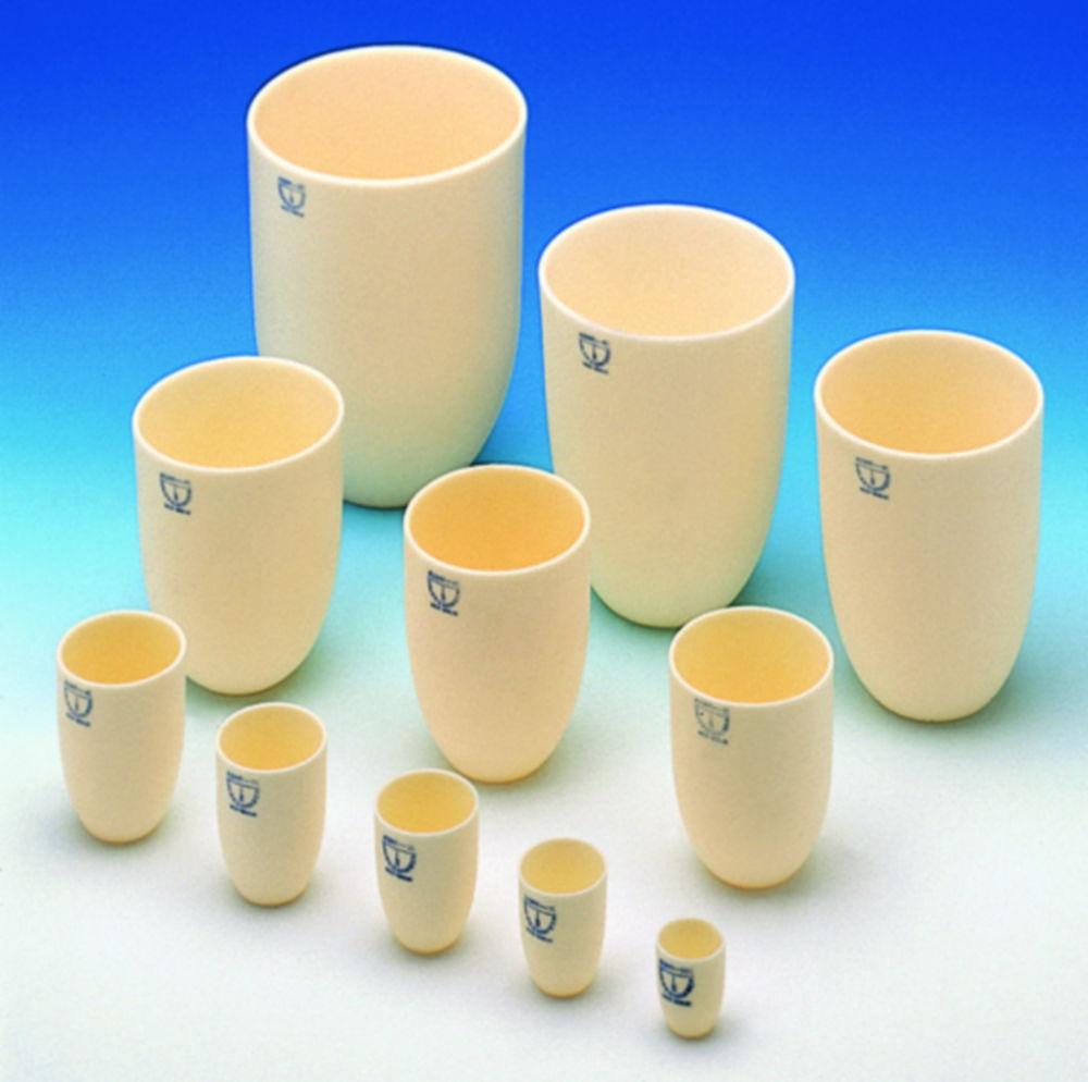 Haldenwanger ALSINT Crucibles, Tall Form, Capacity 250 ml, Diameter 73 mm, Height 90 mm


