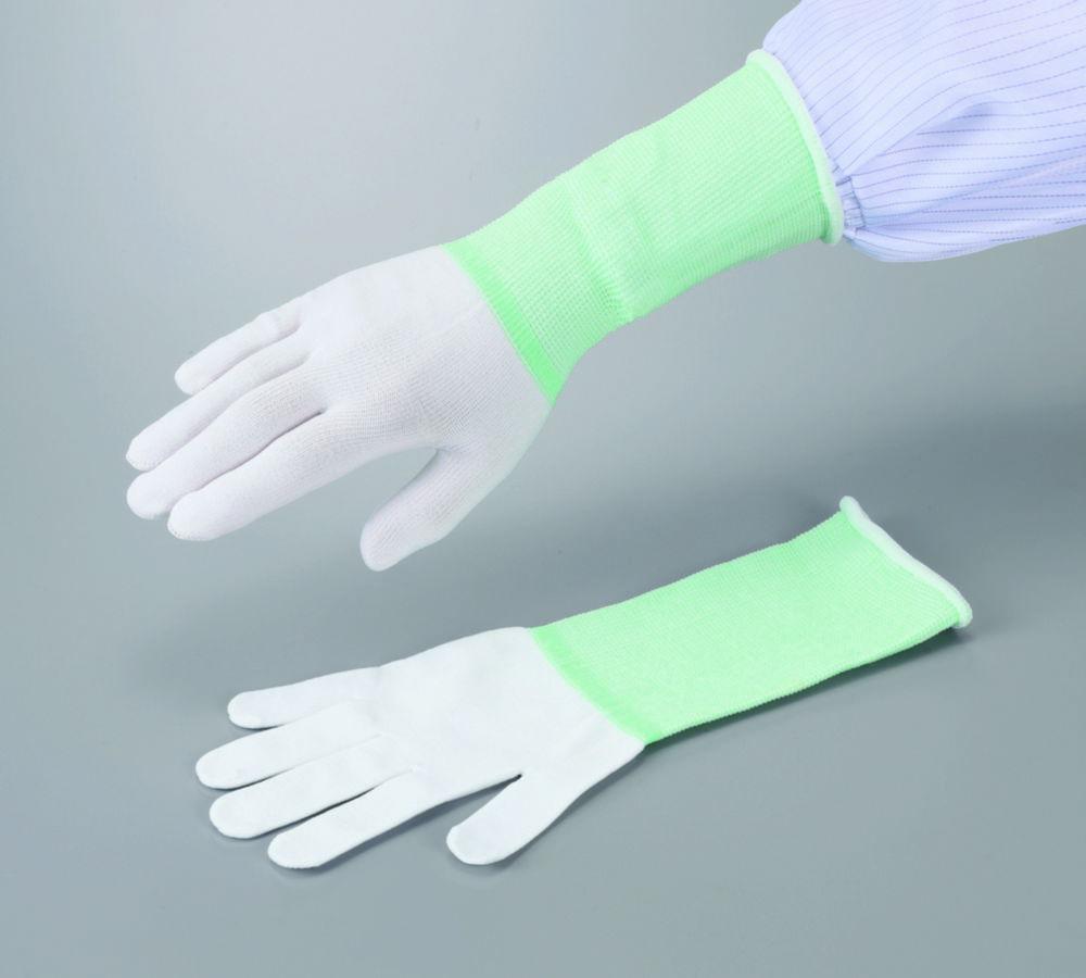 As One ASPURE Long Inner Gloves, Overlock Type, Size L, Pack of 300 Pairs