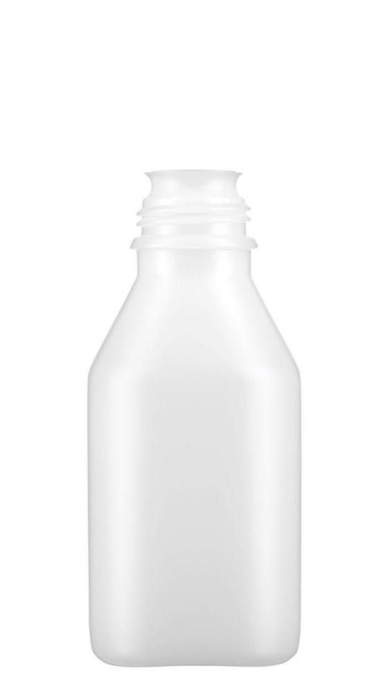 Kautex Textron Narrow Mouth Bottle 250 mL SafeGrip Natural HDPE Without Closure