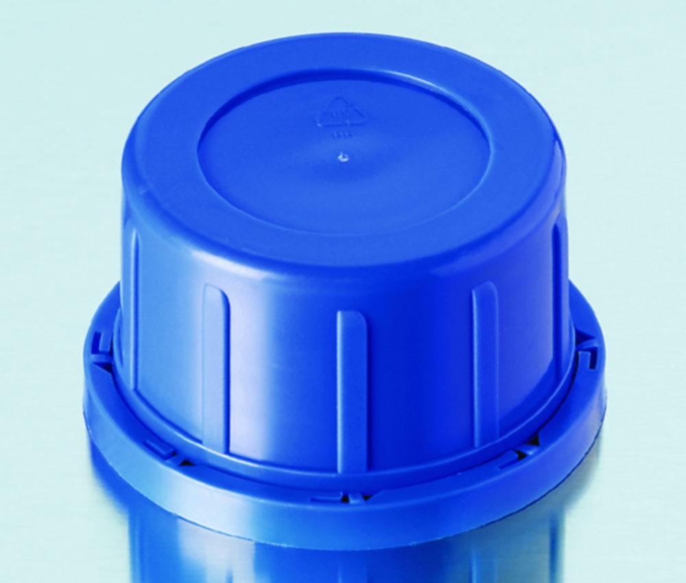 DWK Duran Screw Cap, PP, Blue, GL60