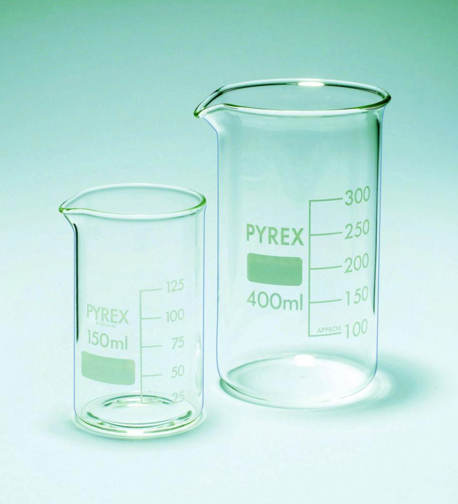DWK 2000 ml High Form Pyrex Beaker, Pack of 10