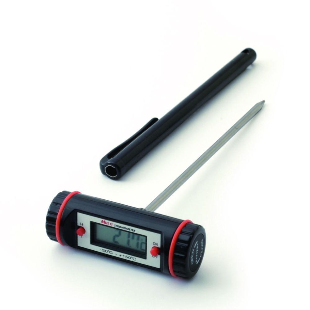 LLG Digital Insertion Thermo Scientificmeter Type 12060, -50°C to 150°C with Max/Min Memory, including Probe 35x125mm