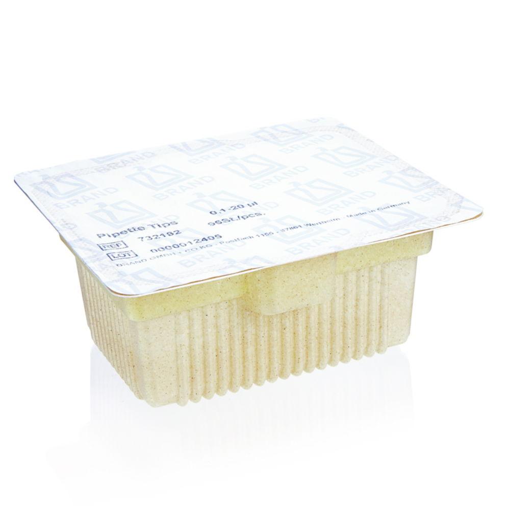 Filter Tips BIO-CERT® LIQUID HANDLING QUALITY 2 - 20 µl, PP, PE filter, colourless TipRack Eco (refill system), pack of 960