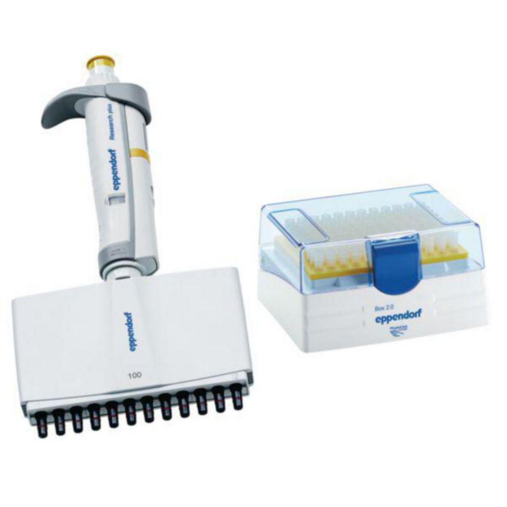 Eppendorf Research Plus 12-Channel Variable 10-100 µL, Yellow