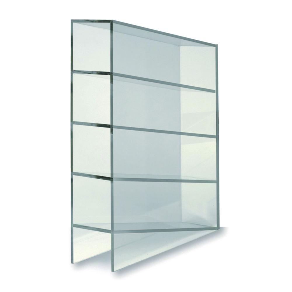 Heathrow Scientific Clear Acrylic Pipette Rack – 4 Compartments