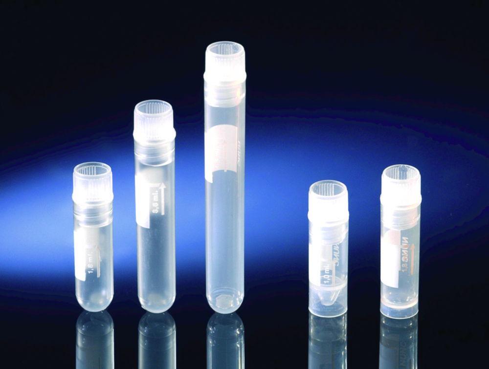 Thermo Nunc CryoTubes 4.5 mL PP Clear with Cap Internal Thread U-Shaped Writing Area Sterile Pack of 6x50