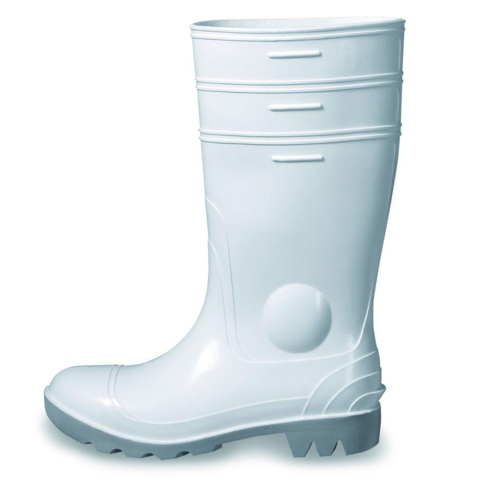 Uvex Polymer Safety Boot, Size 39, Type 9476/6, S5 SRC, PVC Sole, White, Pair

