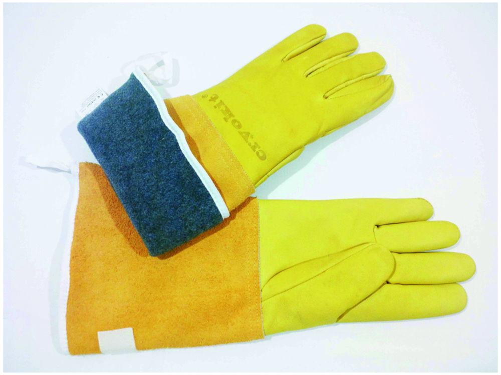 Cry protection glove Cryo-Lite-HP size 11, length 380mm antistatic, temp. -196...+250 degrees
