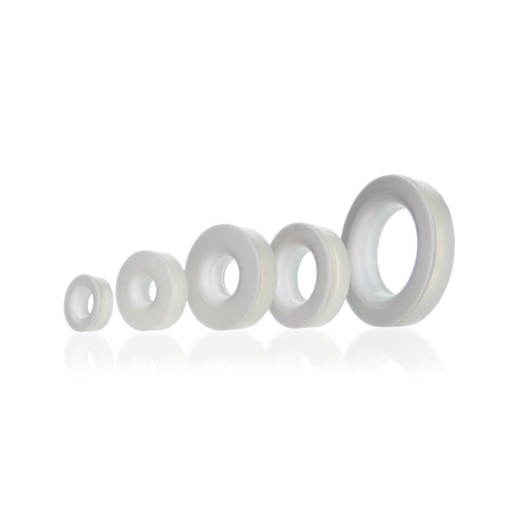 DWK Duran Silicone Seals with Vulcanized PTFE Insert, GL14 for Tube Diam. 5.5-6.5 mm