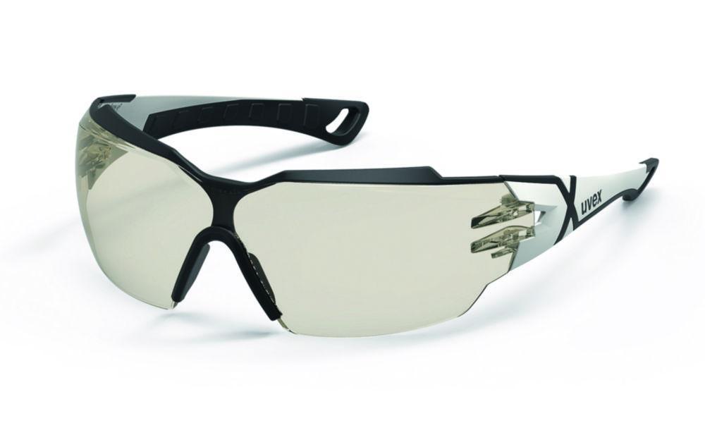 Uvex Protection Spectacles Pheos CX2 CBR 65 SV 9198 Colour: White/Black, Lenses: PC Light Brown, UV 400 / 5-1.4 W 1 FTKN CE, Supravision Excellence


