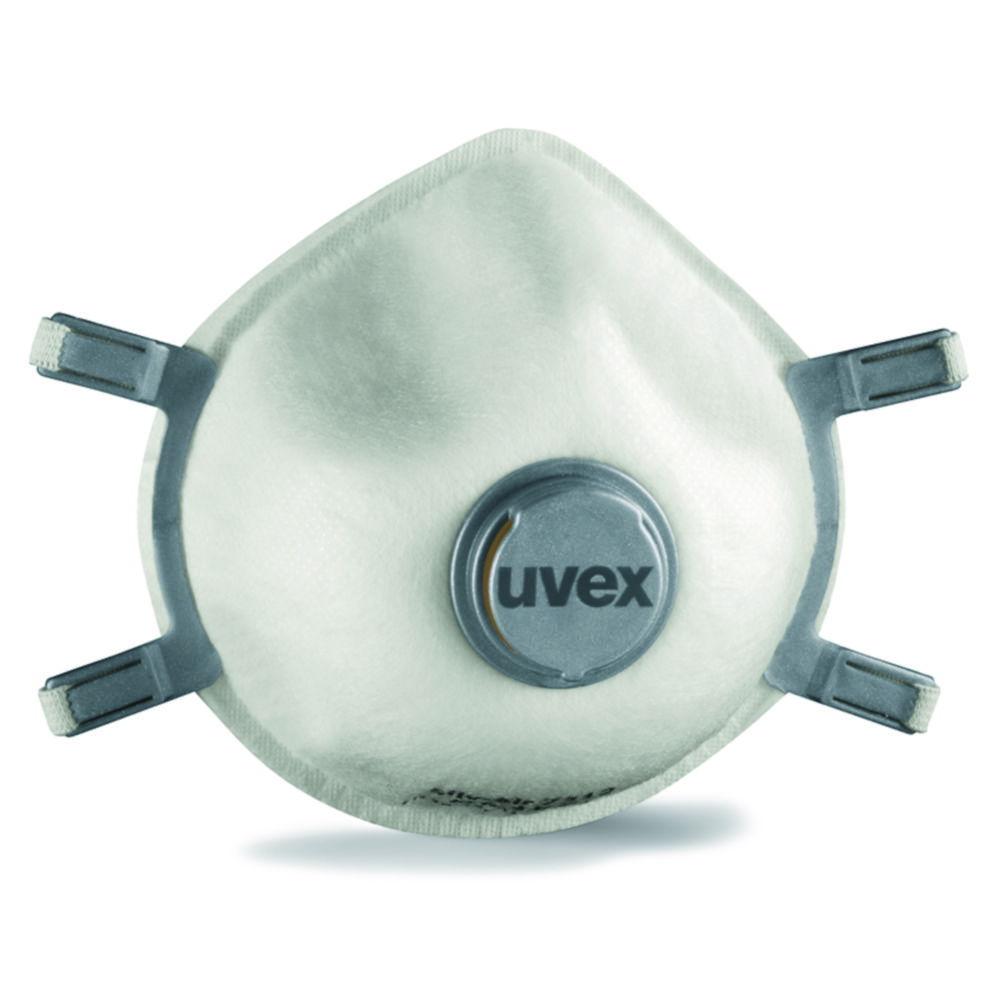 Uvex Fine Dust Filtering Mask Silv-Air 7312 FFP-3 with Exhale Valve, Pack of 5

