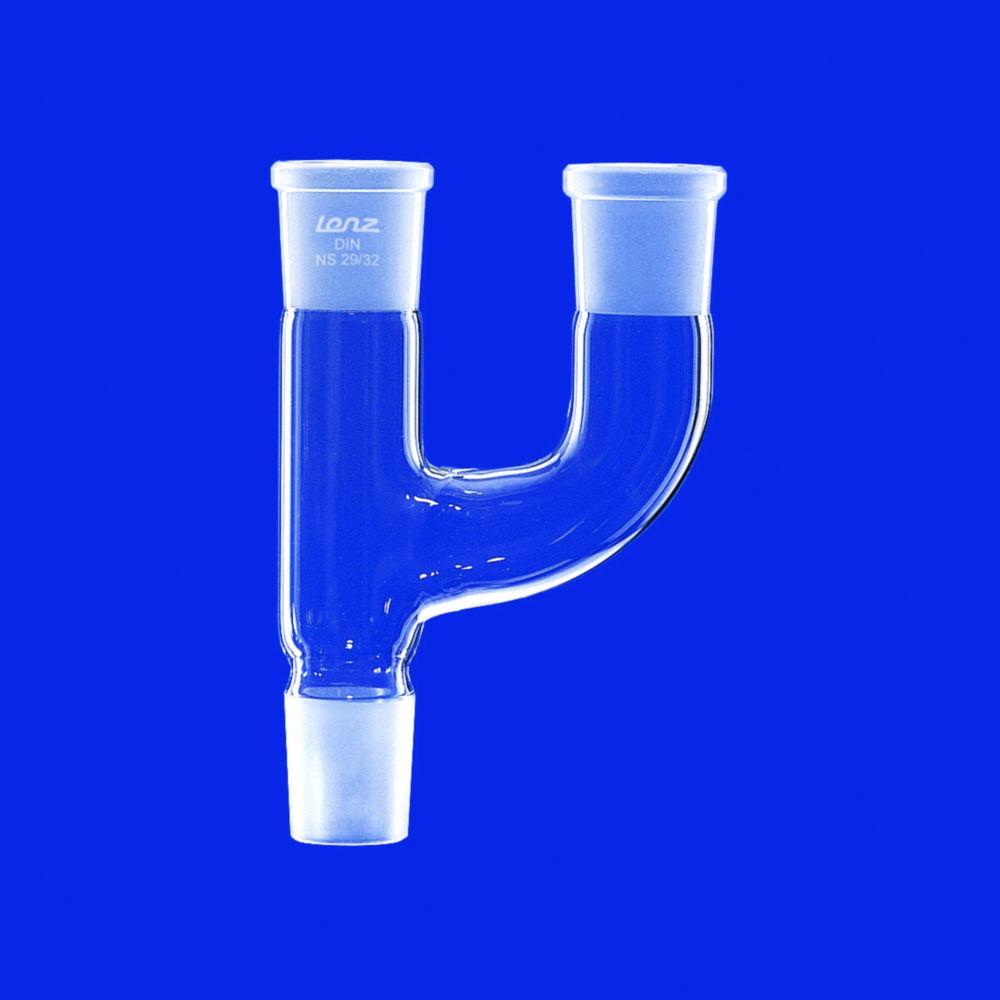 Lenz-Laborglas Multiple Adapters, 2 Necks, Socket NS 19/26 Cone NS 19/26


