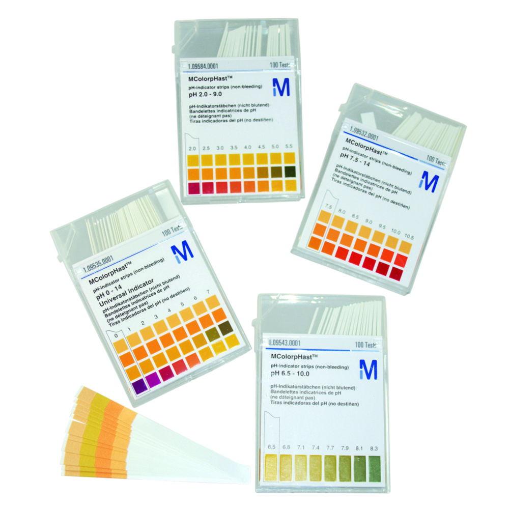 Merck pH Indicator Strips 6.5-100 pH, Pack of 100
