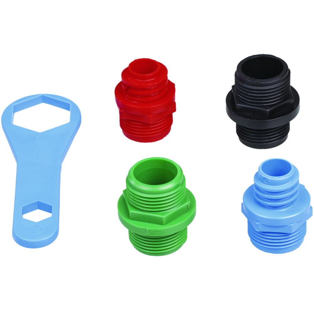 Bürkle Thread Adapter Set Complete Consisting of: #0600-0010, -0020, -0150, and -0001